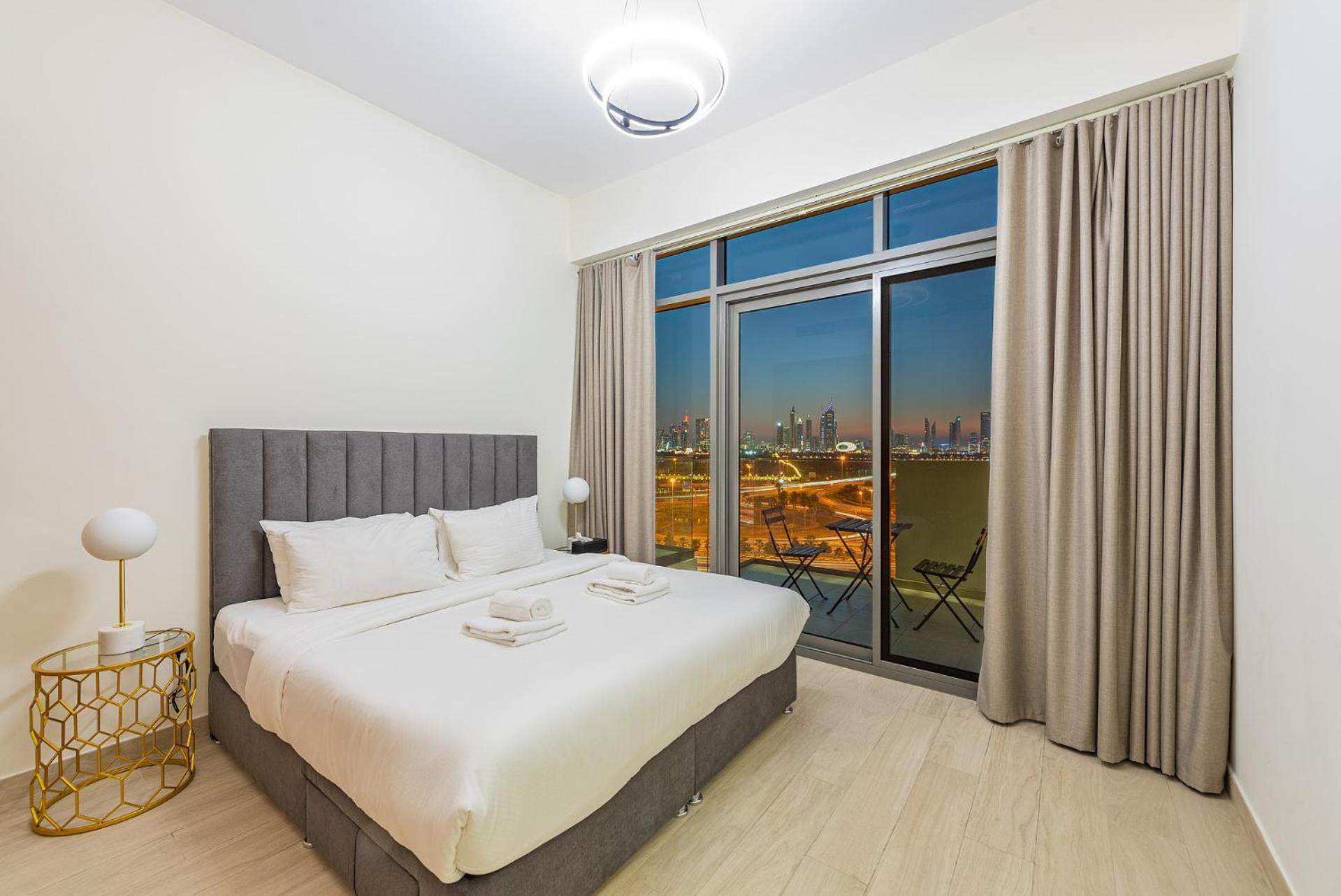ドバイCozy & Convenient 1Br Haven In Al Jaddafアパートメント エクステリア 写真