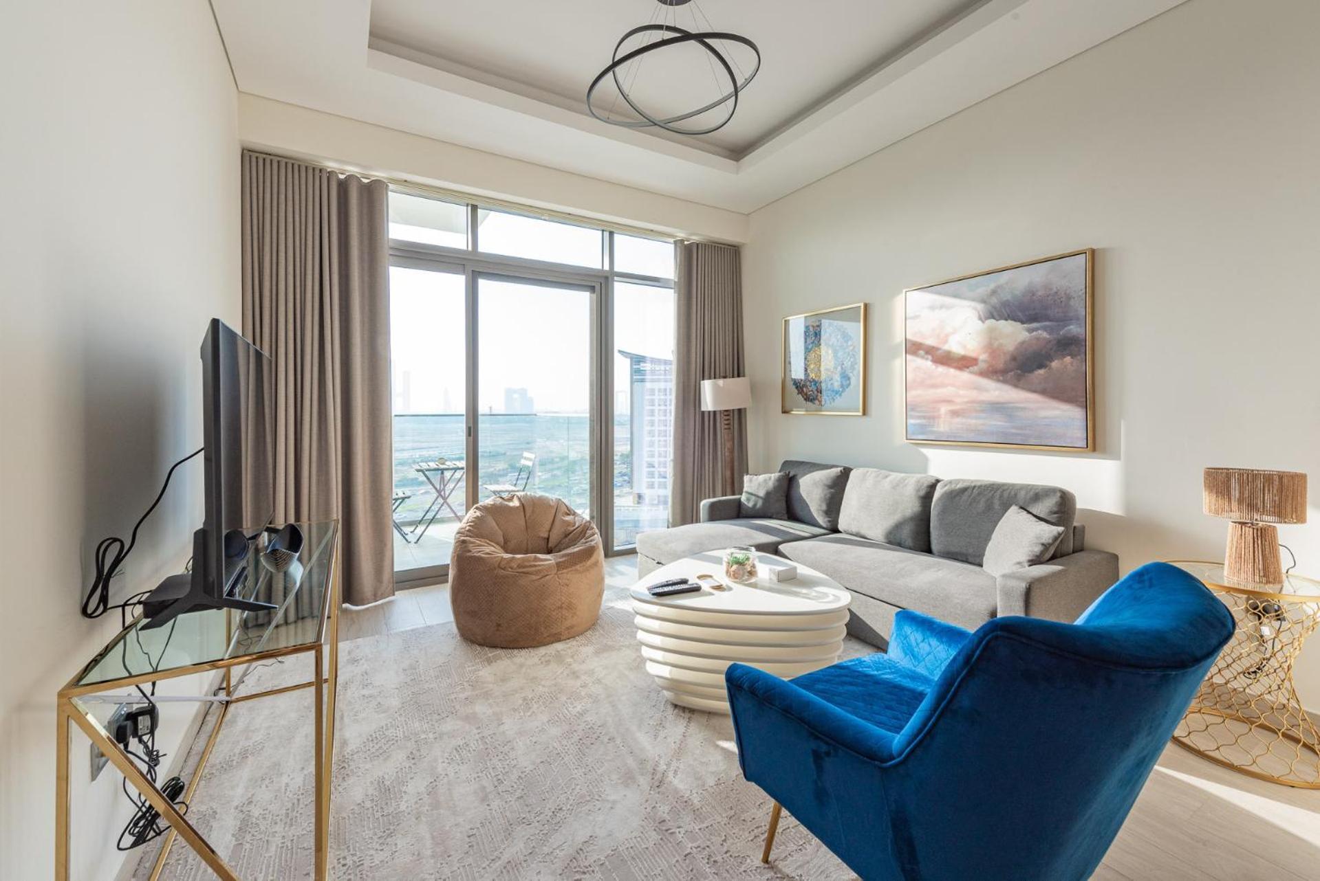 ドバイCozy & Convenient 1Br Haven In Al Jaddafアパートメント エクステリア 写真